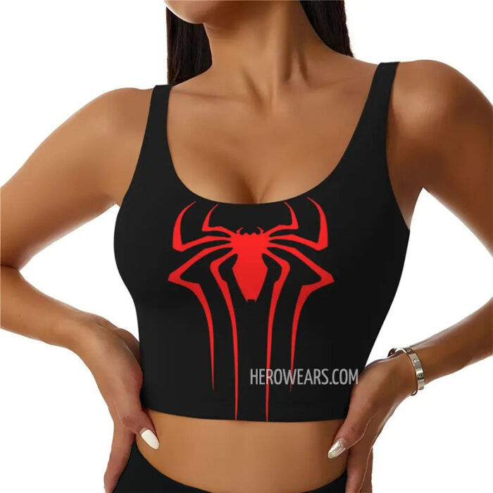 Women's Spiderman Sports Bra