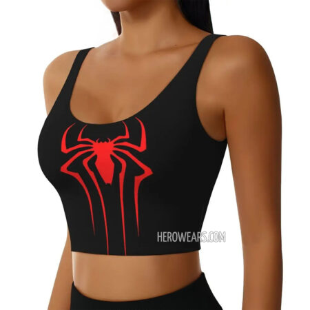 Women's Spiderman Sports Bra