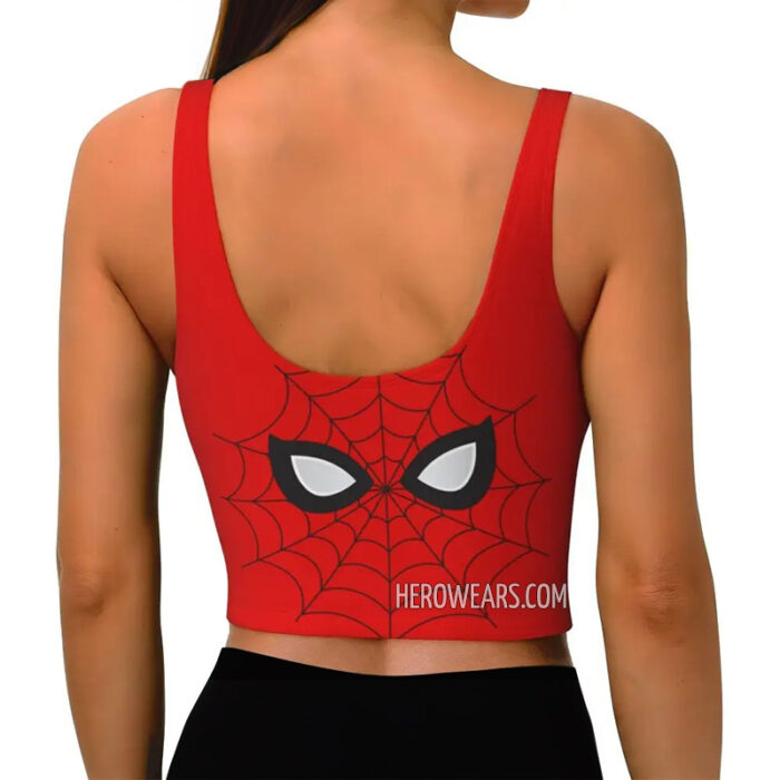 Women's Spiderman Sports Bra
