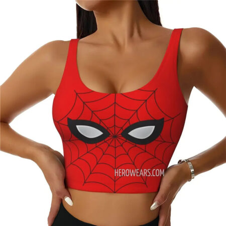 Women's Spiderman Sports Bra