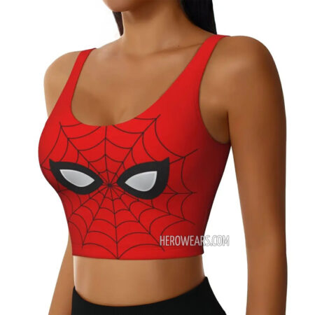Women's Spiderman Sports Bra