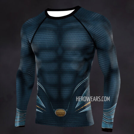 Superman Rash Guard Compression Shirt