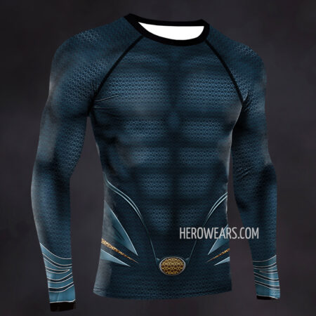 Superman Rash Guard Compression Shirt