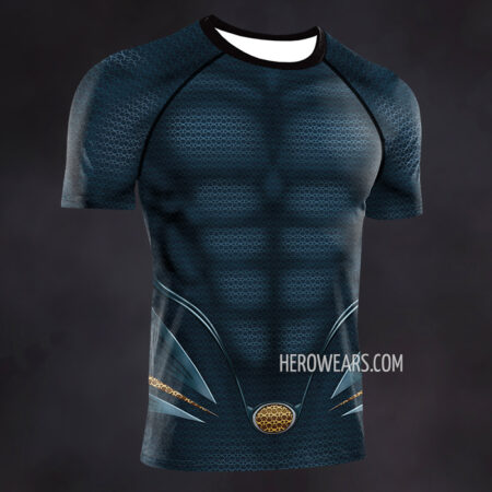 Superman Rash Guard Compression Shirt