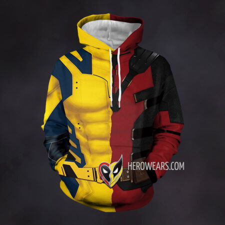 Wolverine Deadpool Hoodie