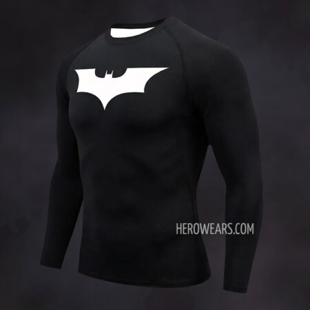 Batman Begins Compression Shirt Rash Guard