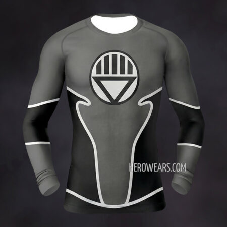 Black Lantern Corps Rash Guard Compression Shirt
