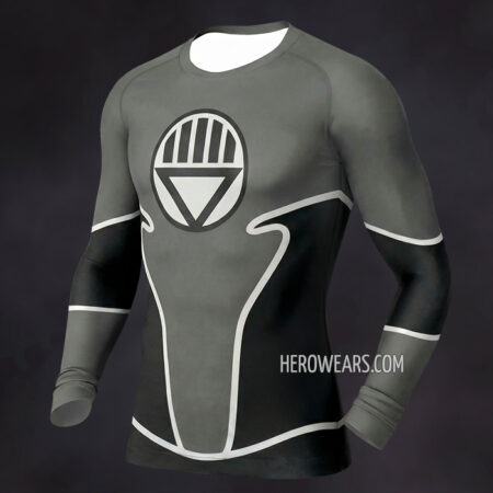 Black Lantern Corps Rash Guard Compression Shirt