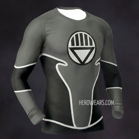 Black Lantern Corps Rash Guard Compression Shirt