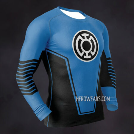 Blue Lantern Corps Compression Shirt Rash Guard