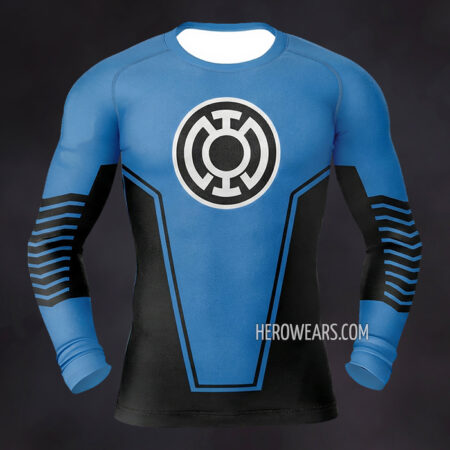 Blue Lantern Corps Compression Shirt Rash Guard