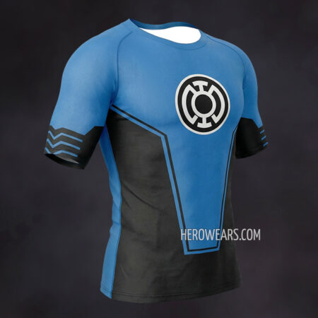 Blue Lantern Corps Compression Shirt Rash Guard