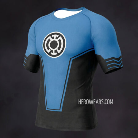Blue Lantern Corps Compression Shirt Rash Guard