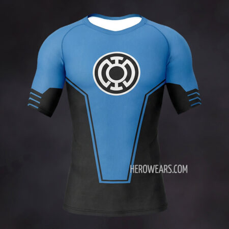 Blue Lantern Corps Compression Shirt Rash Guard