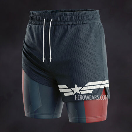 Captain America MMA grappling Shorts