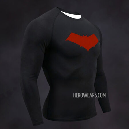 Red Hood Rash Guard Compression Shirt