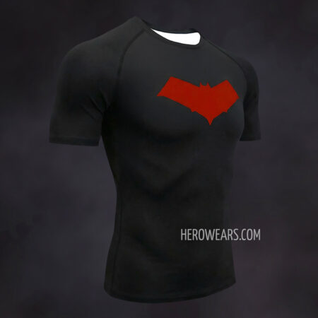 Red Hood Rash Guard Compression Shirt