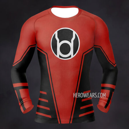 Red Lantern Corps Compression Shirt Rash Guard