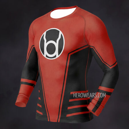 Red Lantern Corps Compression Shirt Rash Guard