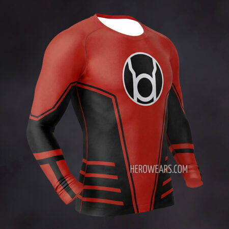 Red Lantern Corps Compression Shirt Rash Guard