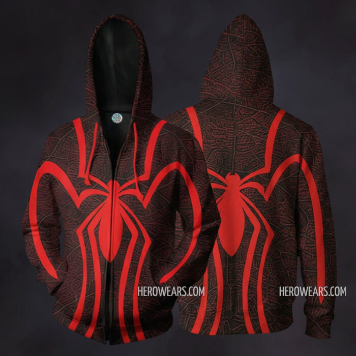 Spiderman Apex Zip Up Hoodie