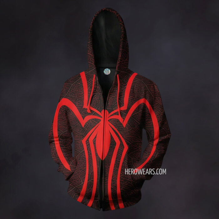 Spiderman Apex Zip Up Hoodie