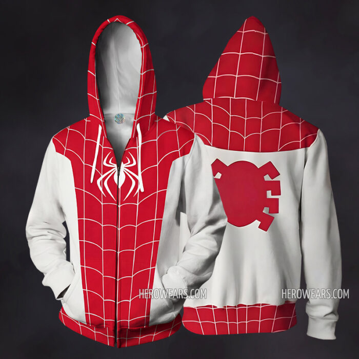 Spiderman Mary Jane Watson Zip Up Hoodie