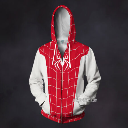 Spiderman Mary Jane Watson Zip Up Hoodie
