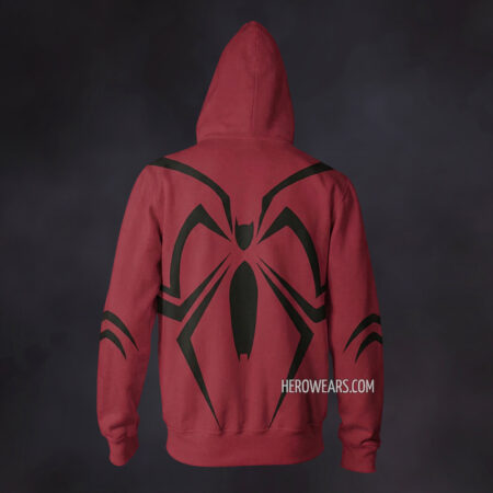 Spiderman Rogue Zip Up Hoodie