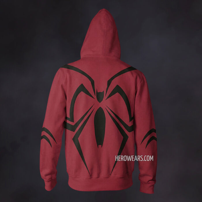 Spiderman Rogue Zip Up Hoodie