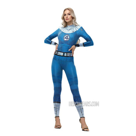 Women's Fantastic Four Body Suit Costume