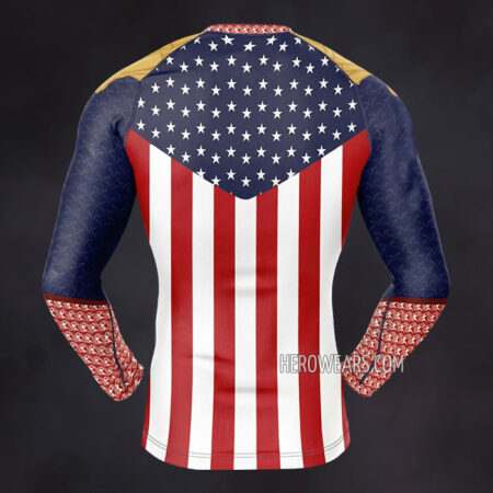 Homelander Rash Guard Compression Shirt