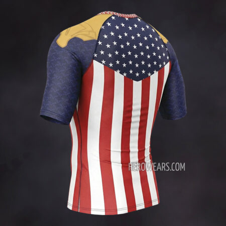 Homelander Rash Guard Compression Shirt