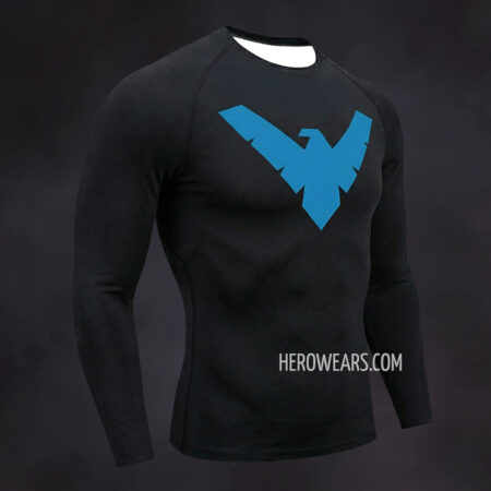 Nightwing Compression Shirt Rash Guard