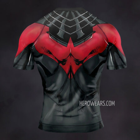 Nightwing Teen Titans Compression Shirt Rash Guard