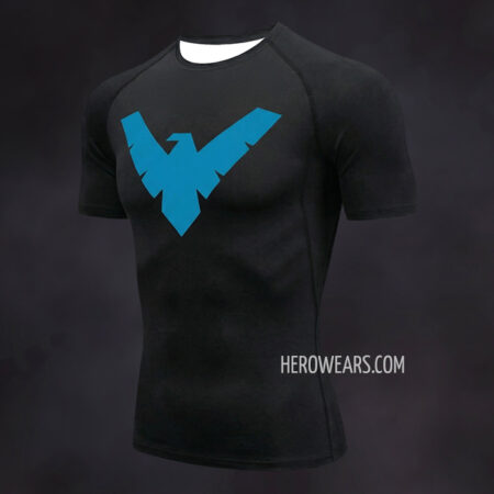 Nightwing Compression Shirt Rash Guard