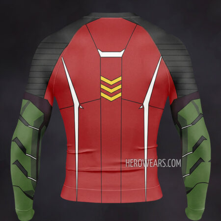 Robin Gotham Knights Compression Shirt Rash Guard