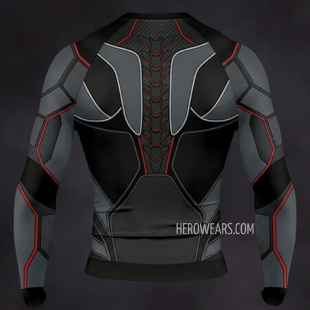 Superman Compression Shirt Rash Guard