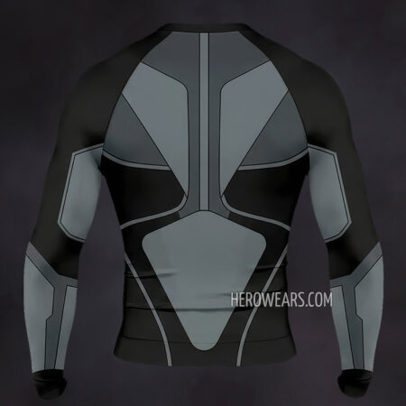 Superman Compression Shirt Rash Guard