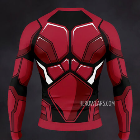 Red Lantern Rash Guard Compression Shirt