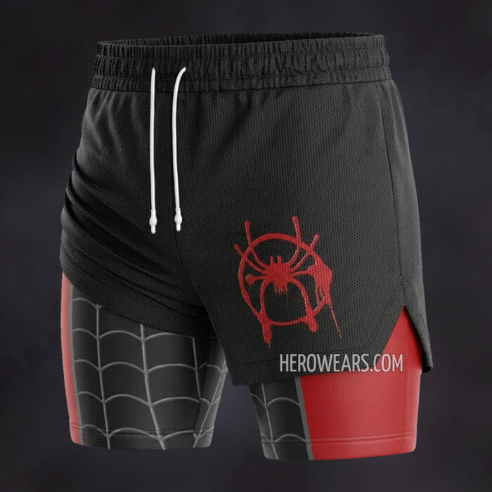 Spiderman Miles Morales Shorts
